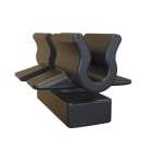 GRIPPLE - CLIP CANALINA 5MM X SP2MM NERO-CF 100 PZ