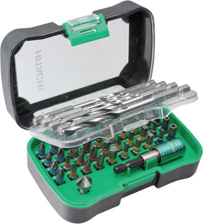 HIKOKI POWER TOOLS - Kit inserti da 50 articoli lung. 25 mm - acquisto minimo 8 pz, masterbox che diventa espositore da banco
