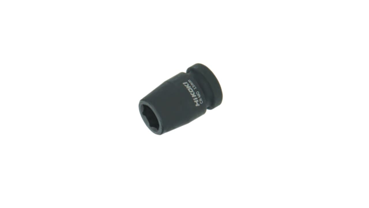 HIKOKI POWER TOOLS - Bussola da 1/2" quadro a esagono 30 mm lung. 38 mm