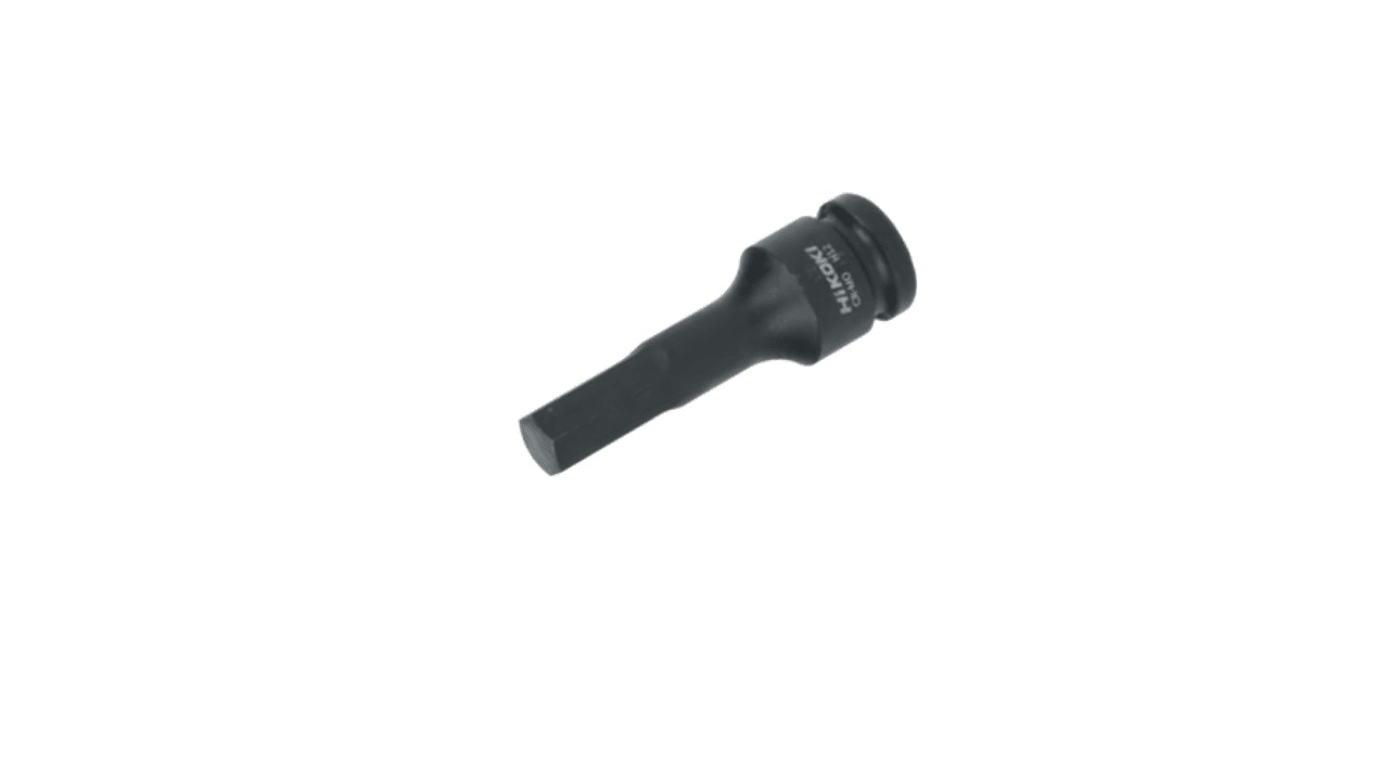 HIKOKI POWER TOOLS - Bussola da 1/2" quadro ad esagono H5 lung. 78 mm