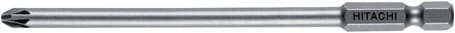 HIKOKI POWER TOOLS - N.2 inserti esagonali 1/4" PZ2 lung. 152 mm