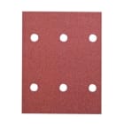 HIKOKI POWER TOOLS - N.10 carte abrasive a pinza per per levigatrici orbitali 114 x 140 mm grana 60