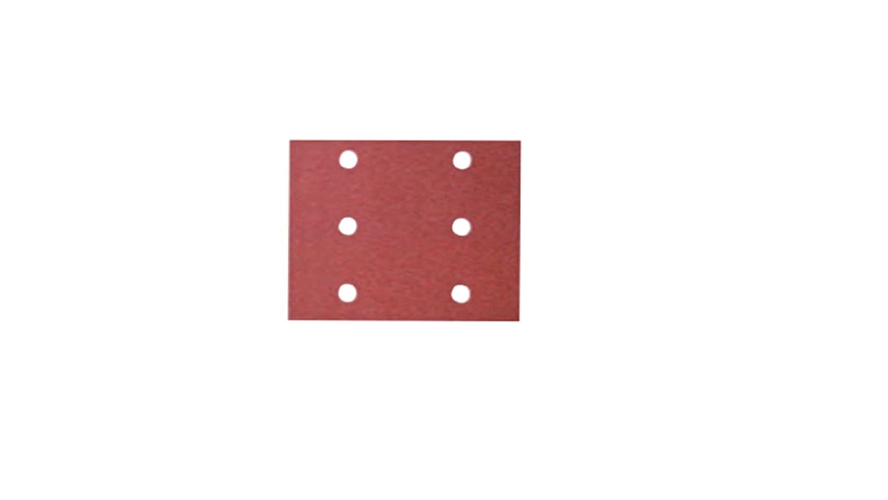 HIKOKI POWER TOOLS - N.10 carte abrasive a pinza per per levigatrici orbitali 114 x 140 mm grana 100