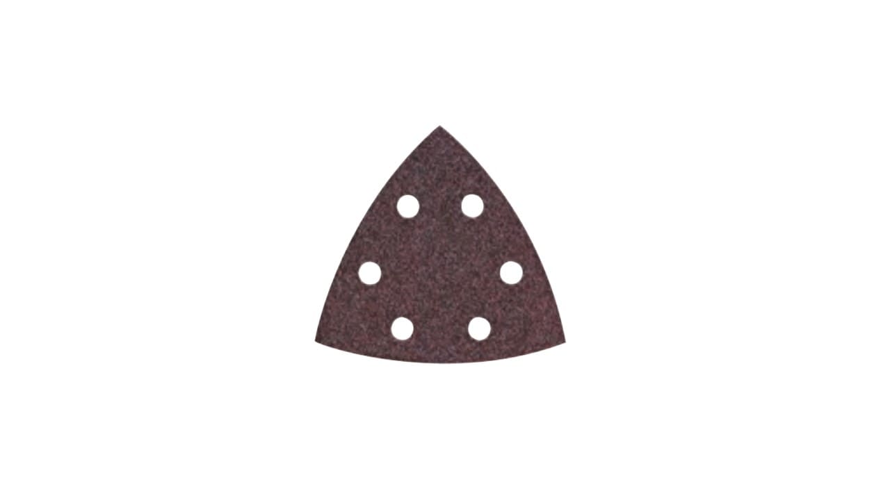 HIKOKI POWER TOOLS - N.10 carte abrasive a delta con velcro - grana 120 - per legno e metallo