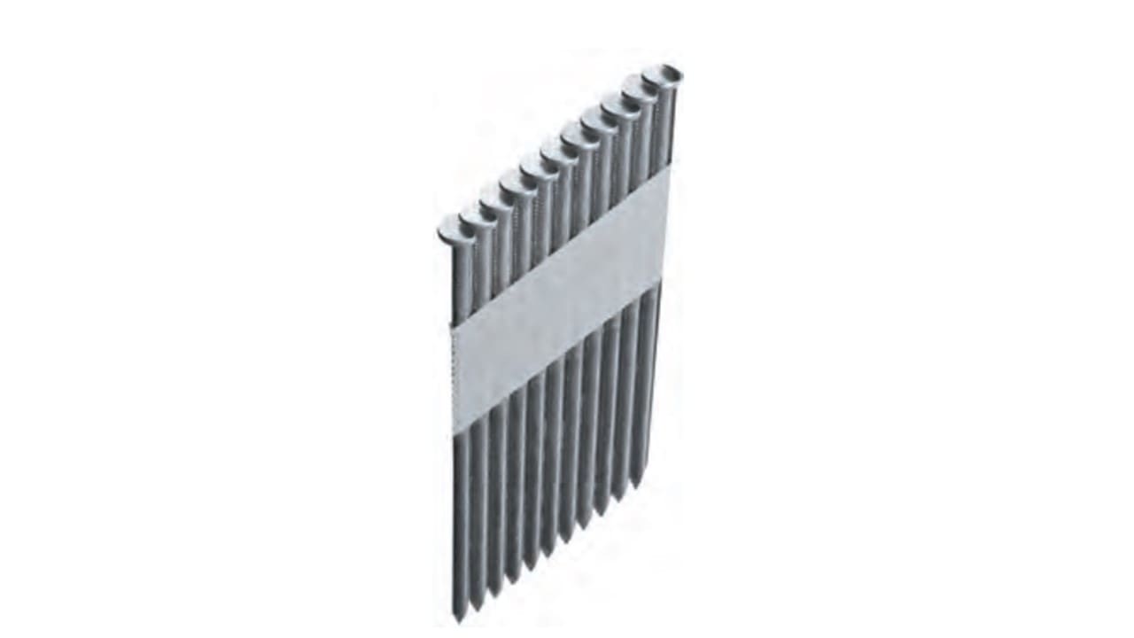 HIKOKI POWER TOOLS - 2.500 chiodi a mezza testa ring 34' per NR90GC2 - NR1890DBCL d.3,1x90 mm - sostituisce il codice HTA705460