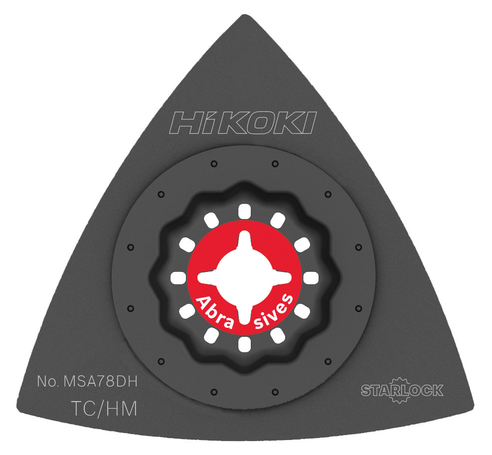 HIKOKI POWER TOOLS - Lama per multifunzione in HM/TC G30 - 78x78 mm - per rimuovere malte e colle, MSA78DH/AVZ78RT2
