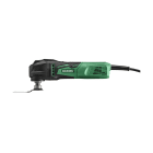 HIKOKI POWER TOOLS - Multifunzione 350W, 6.000~20.000 n gradi/min attacco Star Lock, OIS12, Universale, Angolo oscillazione 3,2 gradi con 8 accessori
