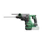 HIKOKI POWER TOOLS - Tassellatore SDS-plus, 18V, 3,2J EPTA, RFC, LVH, Auto Stop, 3 modalit?, Brushless, solo corpo, Valigetta Stackable.
