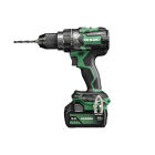 HIKOKI POWER TOOLS - Trapano avvitatore 18V, 140Nm, Brushless, RFC c/giroscopio, solo corpo, Valigetta Stackable.