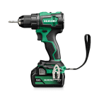 HIKOKI POWER TOOLS - Trapano avvitatore c/percussione 18V, 70Nm, Brushless, 2 x 5.0Ah, Caricabatterie UC18YFSL, Valigetta Stackable.