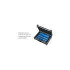 HIKOKI POWER TOOLS - Kit n.4 corone per cemento a umido DRILLSET LASER CONCRETE d.31-51-81-131x400mm x M30, MASTER