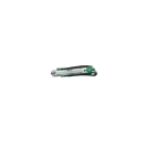 HIKOKI POWER TOOLS - Cutter in ABS+gomma da 25mm, blocco con rotella, lama a spezzare SK4, spessore 0,7mm
