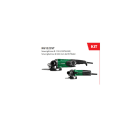 HIKOKI POWER TOOLS - Set G12STA (600W, 115mm) e G23ST (2000W, 230mm)