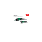 HIKOKI POWER TOOLS - Set G12SR4 (730W, 115mm) e G23SW2 (2.200W, 230mm)