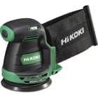 HIKOKI POWER TOOLS - Levigatrice roto-orbitale 18V, Diametro 125mm, orbita Diametro 3mm, velocit? 7.000-11.000giri/min, solo corpo, Valigetta Stackable.