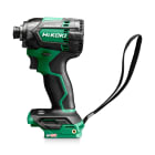 HIKOKI POWER TOOLS - Avvitatore a Impulsi 18V, 210Nm, Brushless, attacco quadro 1/4", Triple Hammer, IP56, solo corpo, Valigetta Stackable.