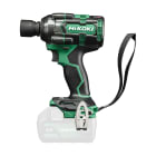 HIKOKI POWER TOOLS - Avvitatore a Impulsi 18V, 345Nm, Brushless, attacco quadro 1/2" IP56, solo corpo, Valigetta Stackable.
