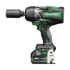 HIKOKI POWER TOOLS - Avvitatore a Impulsi 36V, 1.400Nm, Brushless, attacco quadro 1/2", 4 Mode, IP56, 2 x MVA, Caricabatterie UC18YSL3, Valigetta Stackable.