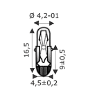 WIMEX - T-4.5 4X16 60V 20MA