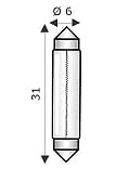 WIMEX - SIL. SV 6X31 24V 3W