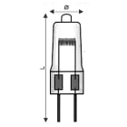 WIMEX - UV-S BISP.GY6.35 24V 100W