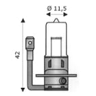 WIMEX - ALOG. H3 11.5X42 12V 55W