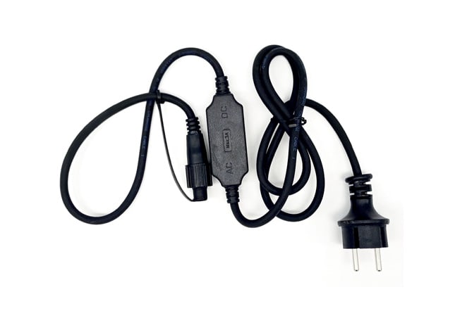 WIMEX - CAVO ALIM. NERO LED 230V