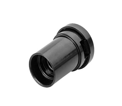 WIMEX - PORTALAMPADA E14 BLACK RAIL