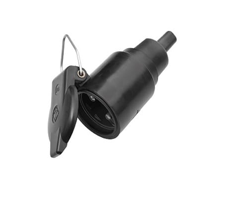 WIMEX - PRESA SCHUKO BLACK RAIL