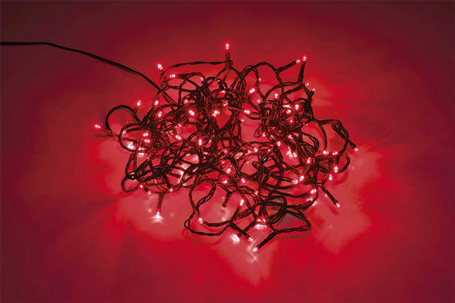 WIMEX - M.LUCI SMARTLED 100LED ROSSO