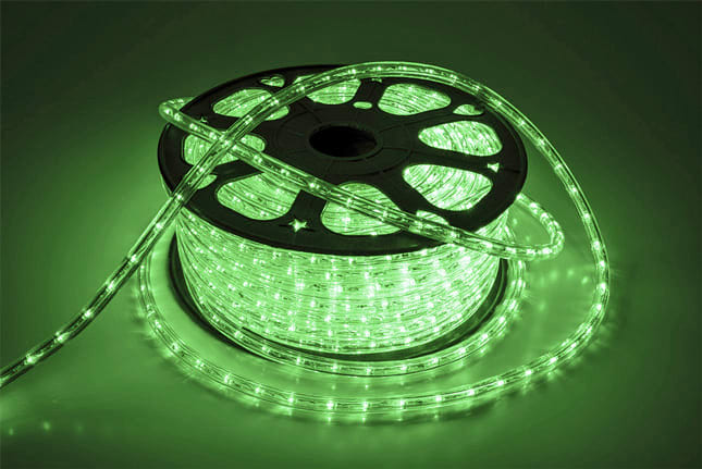 WIMEX - TUBO LED VERDE VERTIC 44M