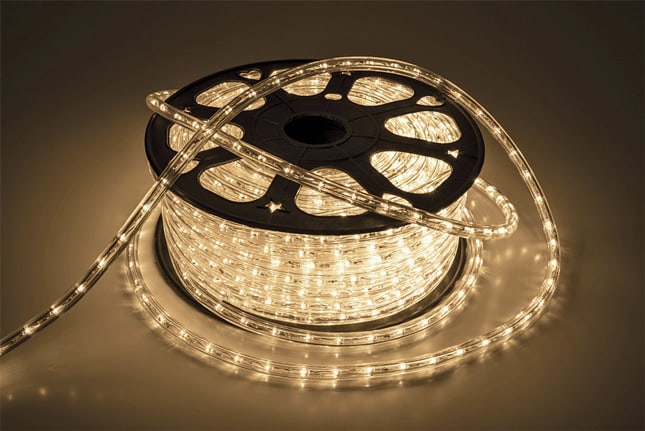 WIMEX - TUBO LED GIALLO ORIZZ 45M-