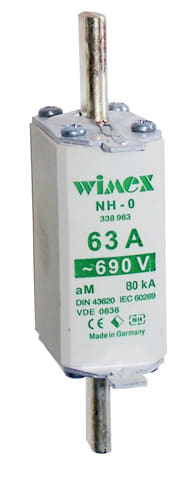 WIMEX - NH 1 AM 160A  FUSIBILI