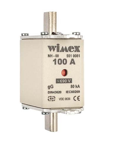 WIMEX - NH 1 G-6 160A  FUSIBILI
