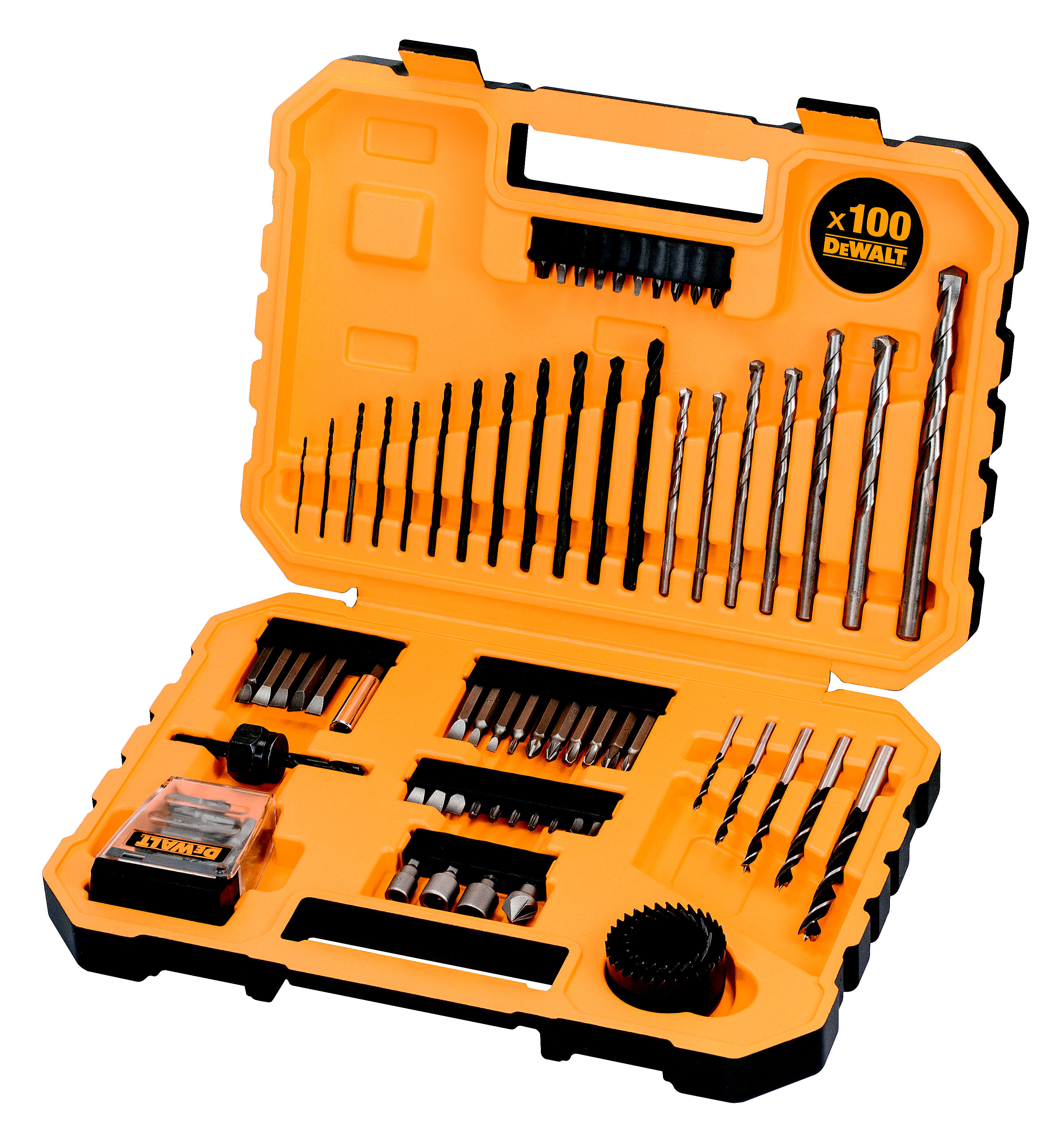STANLEY BLACK & DECKER - SET 100 PEZZI CONTENENTE: 12 PUNTE METAL