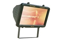 STAR PROGETTI TECNOLOGIE APPLICATE - 1,3KW IP54 NERO VETRO STAFFA MURO ECOWRN/7