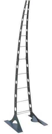 STAR PROGETTI TECNOLOGIE APPLICATE - PIANTANA MOD GIRAFFA H 218 CM FERRO MICA