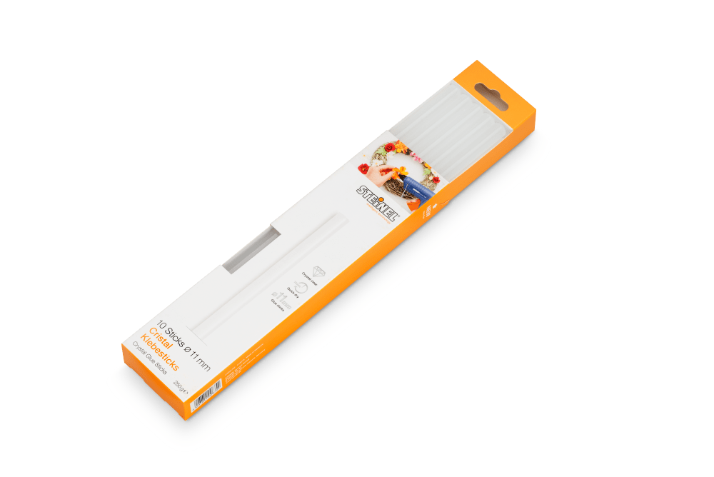 STEINEL - STECCHE DI COLLA 250 MM CRISTAL 250 G