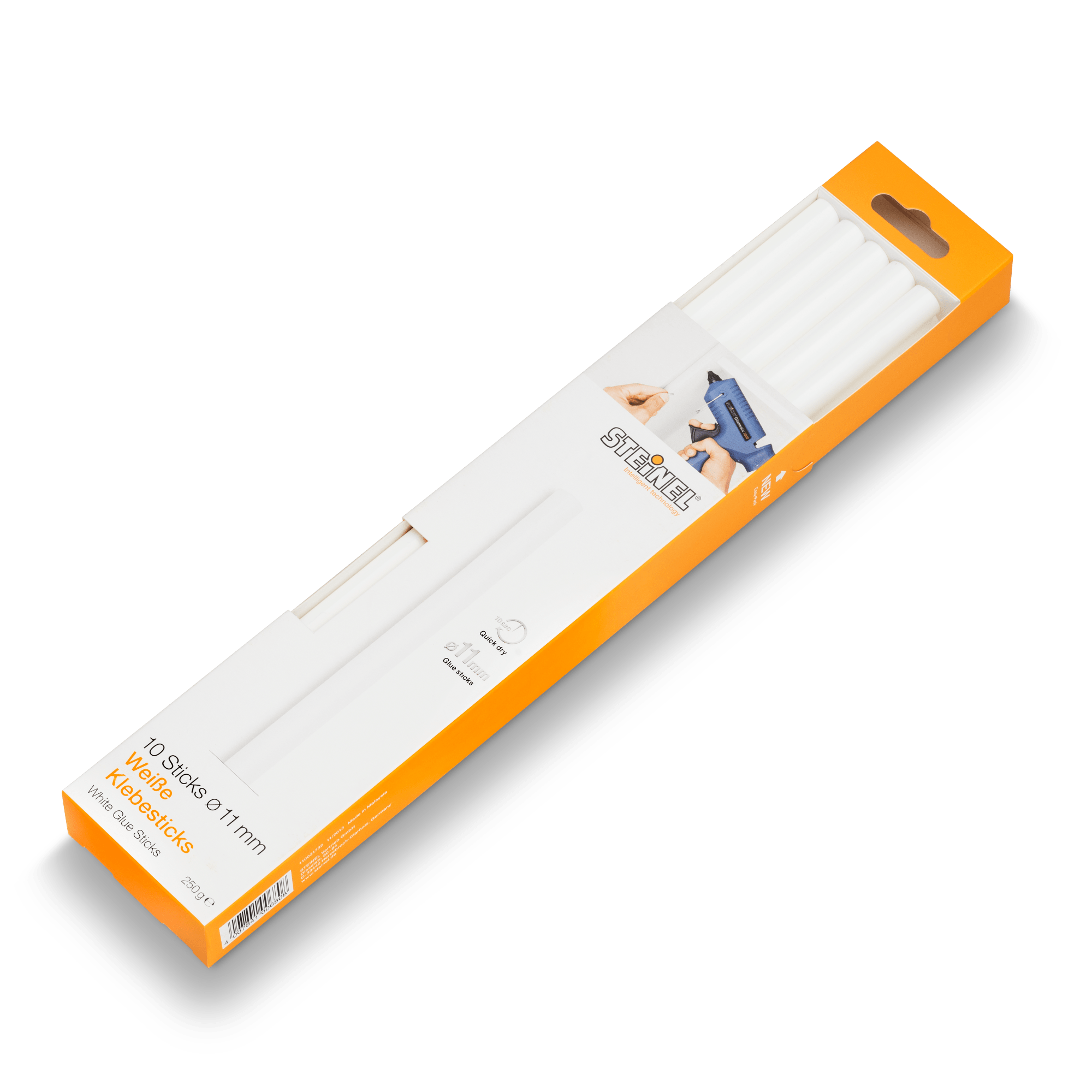 STEINEL - STECCHE DI COLLA BIANCO 250 MM 250 G