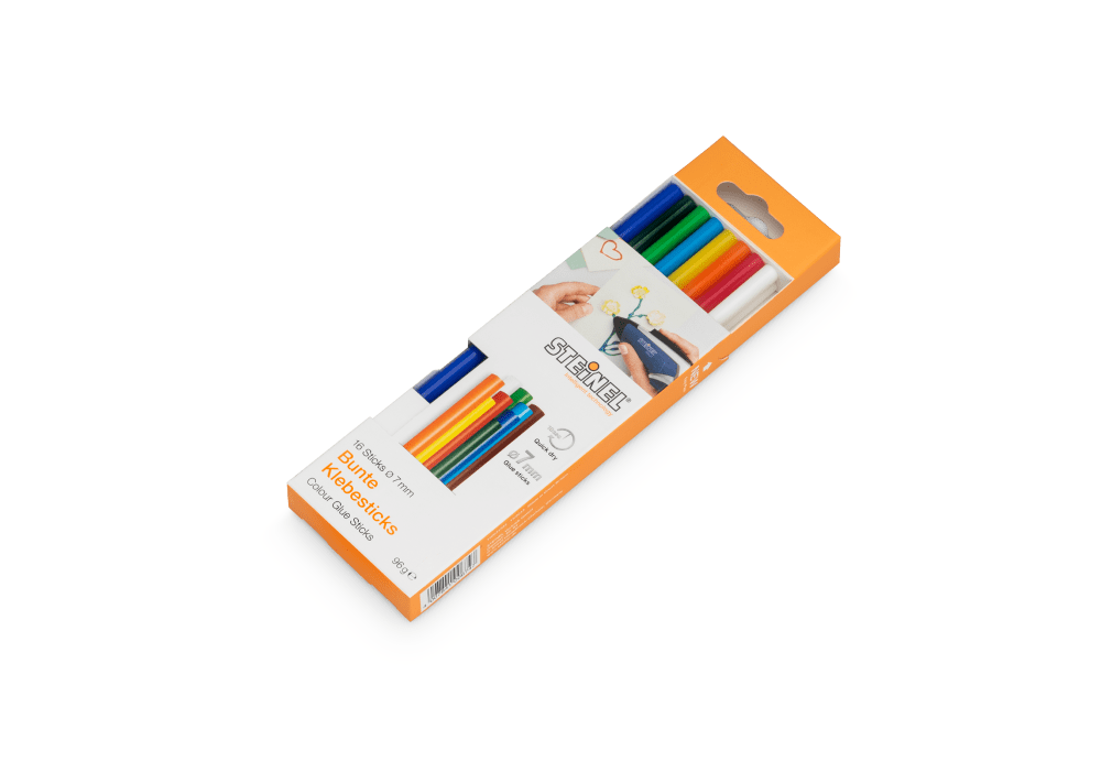 STEINEL - STECCHE DI COLLA 7 MM COLORATA 96 G