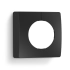 STEINEL - DESIGN PANEL 3000 IR QUADRATO AP NERO