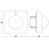 Miniatura Dimensioni prodotto 2