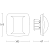 Miniatura Dimensioni prodotto 2
