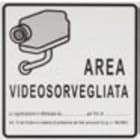 STS ELETTRONICA - ADESIVO CON DICITURA AREA VIDEOSORVEGLIA