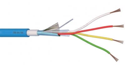 STS ELETTRONICA - CAVO ALLARME GRADO 4 4X0.22 + SCHERMO AL