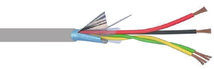 STS ELETTRONICA - CAVO BUS TILT SEGNALE RS485 2X0,75+1X2XA