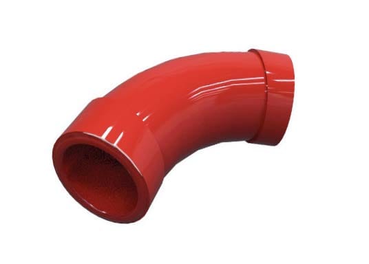 STS ELETTRONICA - CURVA 90 DIAMETRO 25MM