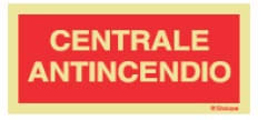 STS ELETTRONICA - CARTELLO FOTOLUMINESCENTE CENTRALE INCEN