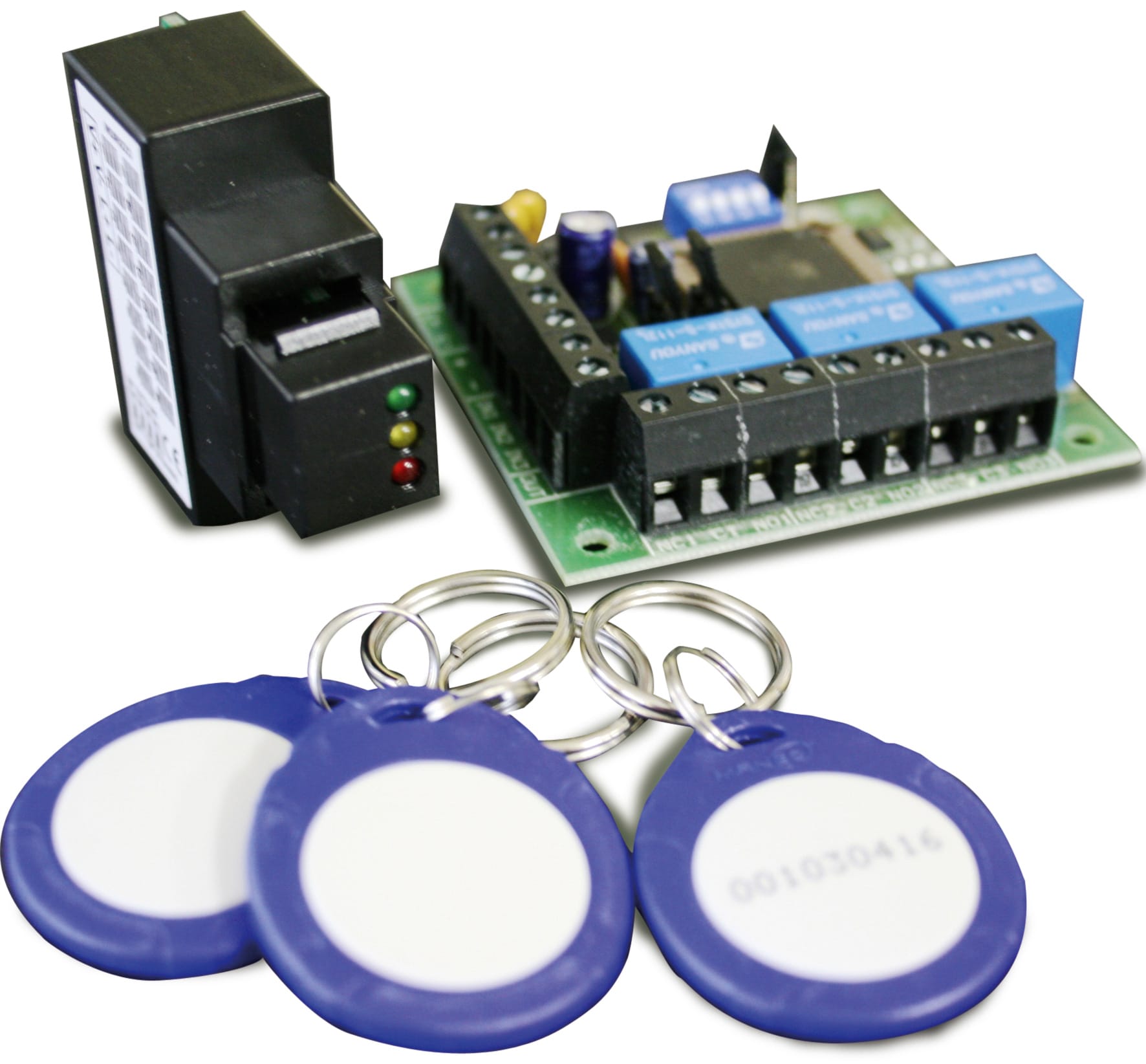 STS ELETTRONICA - KIT CHIAVE INSERITORE KEYSTONE NERO