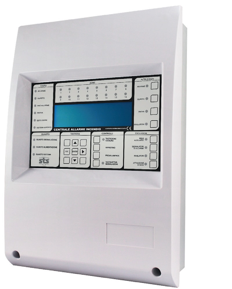 STS ELETTRONICA - CENTRALE ANTINCENDIO INDIRIZZATA A 1 LOO FUG1XP